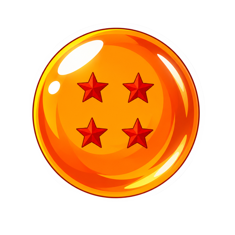 Dragon ball sticker